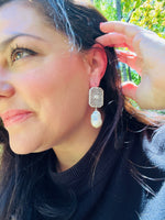 Load image into Gallery viewer, Filigree and Baroque Earrings
