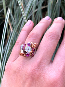 The Brittingham Collection Ruby and Diamond Ring