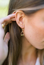 Load image into Gallery viewer, Horse Stirrup Earrings

