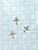 Load image into Gallery viewer, Gemstone Cross Pendant
