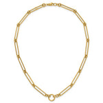 Load image into Gallery viewer, Gold fancy link necklace
