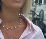 Load image into Gallery viewer, Two tone ball necklace
