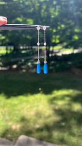Turquoise drops