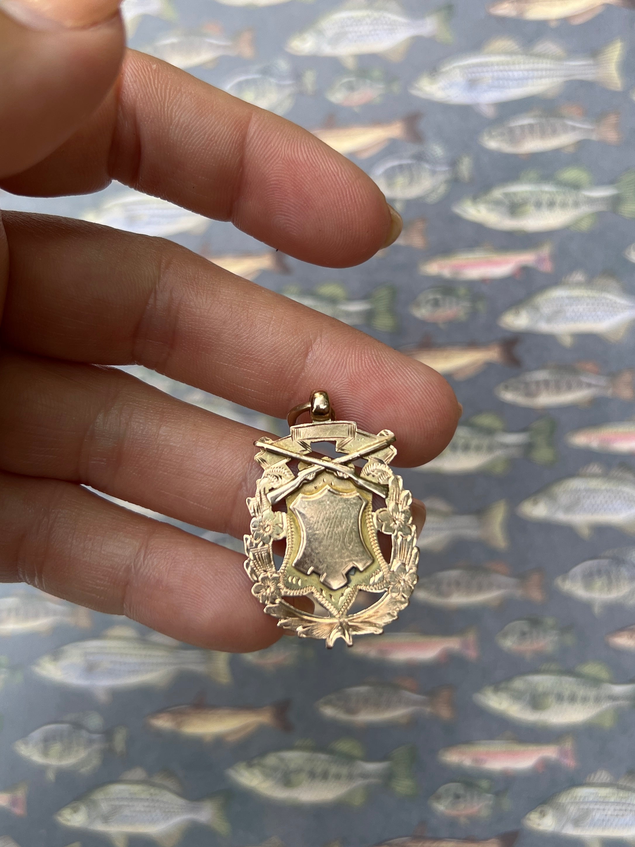 Shotgun Fob Medal