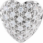 Load image into Gallery viewer, Puffy Diamond Heart Slide
