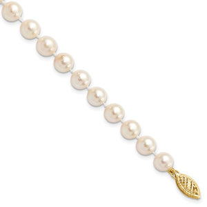 White Saltwater Akoya Pearls
