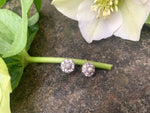 Load image into Gallery viewer, Diamond and Pearl earrings
