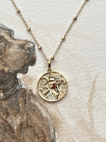 Load image into Gallery viewer, Artemis coin necklace
