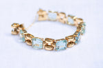 Load image into Gallery viewer, The Brittingham Collection aquamarine bracelet
