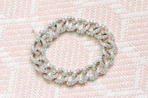 The Brittingham Collection diamond curb bracelet