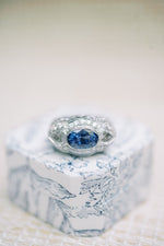Load image into Gallery viewer, The Brittingham Estate Collection sapphire and diamond ring
